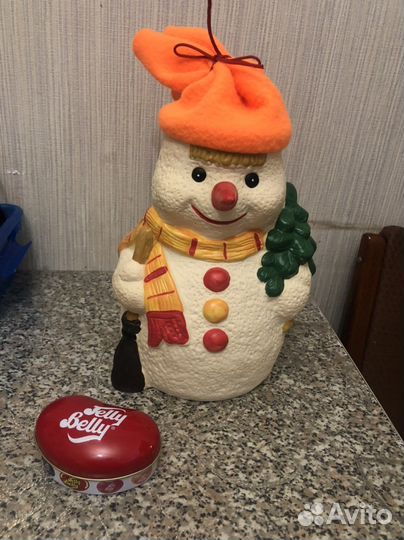 Снеговик - коробка для новогодних подарков