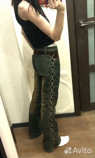 Джинсы y2k archive