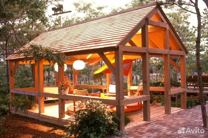 Беседка из дерева