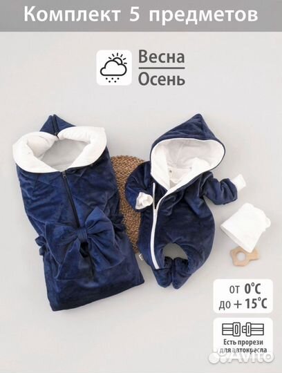 Комплект/конверт на выписку из роддома