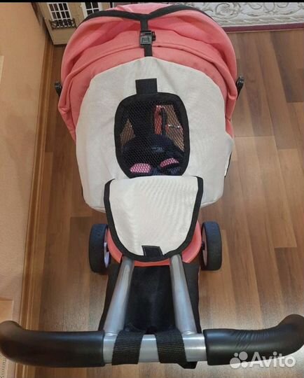 Велосипед коляска с ручкой