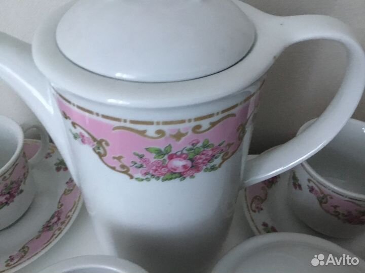 Кофейный сервиз фарфор