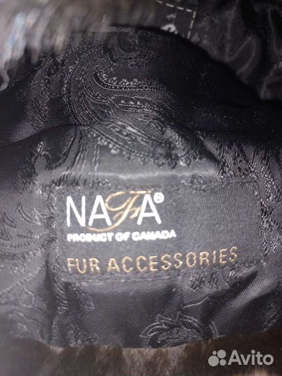 Шапка норковая женская