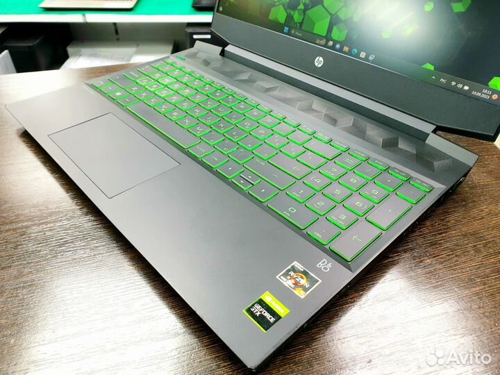 Игровой ноутбук HP 1650ti