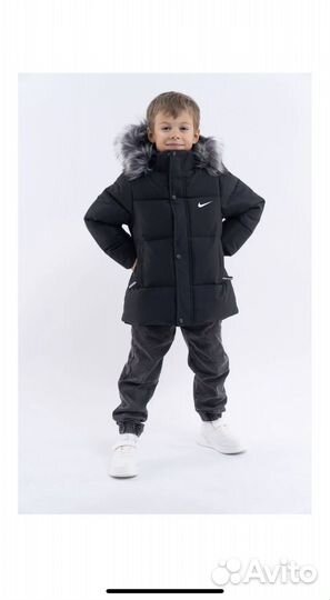Куртка зимняя для мальчика 146 новая