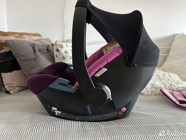 Автолюлька (0-13 кг) Cybex Aton Basic автокрсело