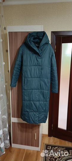 Пальто удлинённое женское зимнее в стиле оверсайз