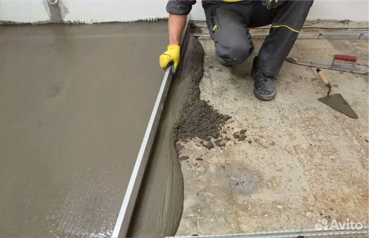 Стяжка пола Механизированная