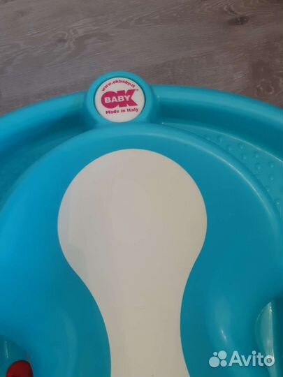 Ванночка для купания с горкой