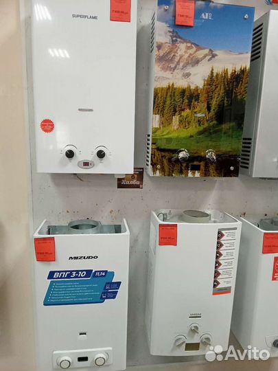 Газовая колонка ariston fast 10l ng новая
