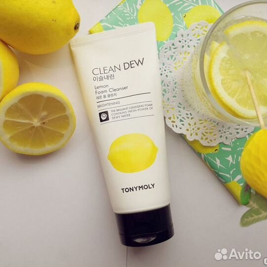 Пенка для умывания Tony Moly Clean Dew Lemon 180мл
