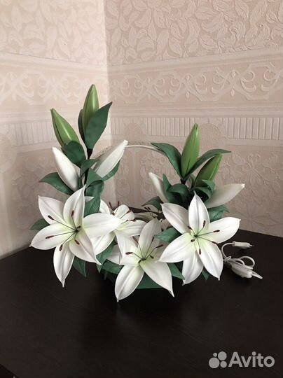 Светильник настольный ручной работы