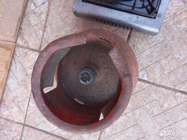 Газовая плита с баллоном