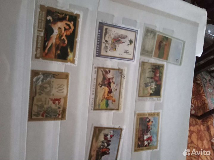 Альбом с почтовыми марками