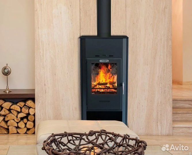 Печь камин Сибирь 8