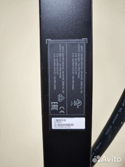 Распределитель питания PDU APC AP8881 11Kw