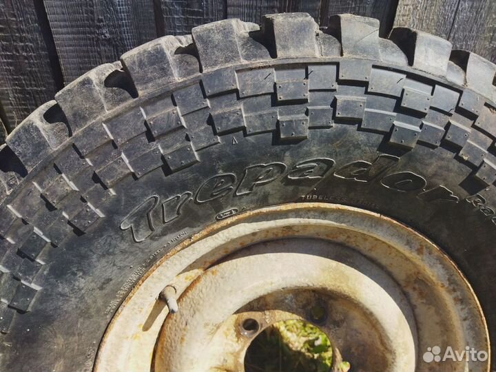 Грязевая резина на УАЗ r15