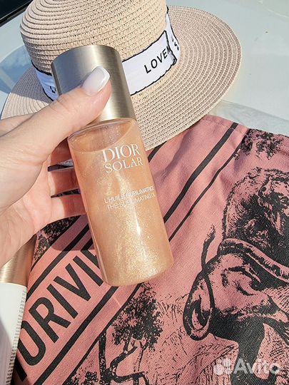 Dior масло для тела