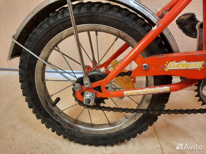 Детский велосипед бу 16