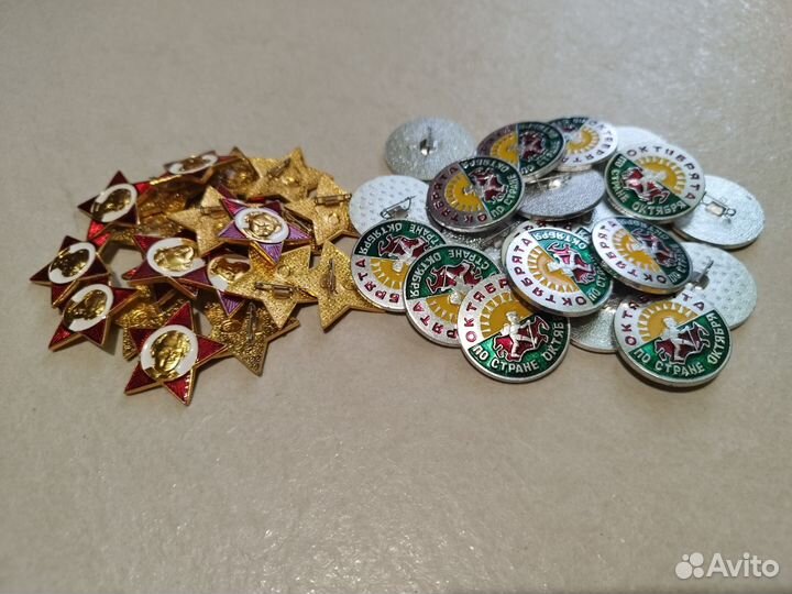 Значки октябрят СССР