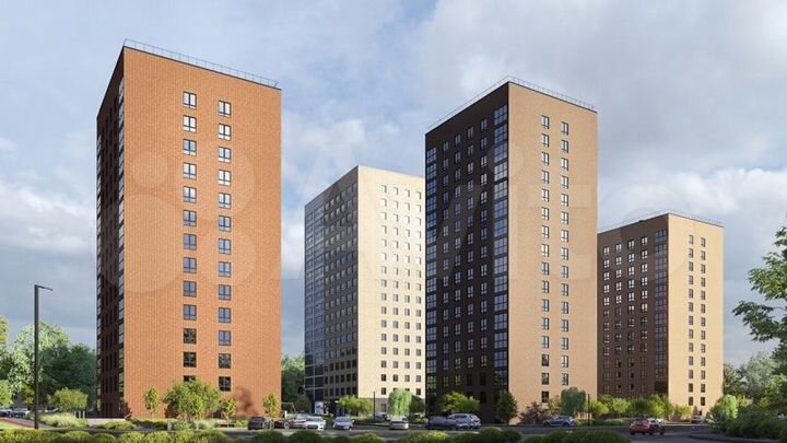 1-к. квартира, 50,7 м², 12/14 эт.