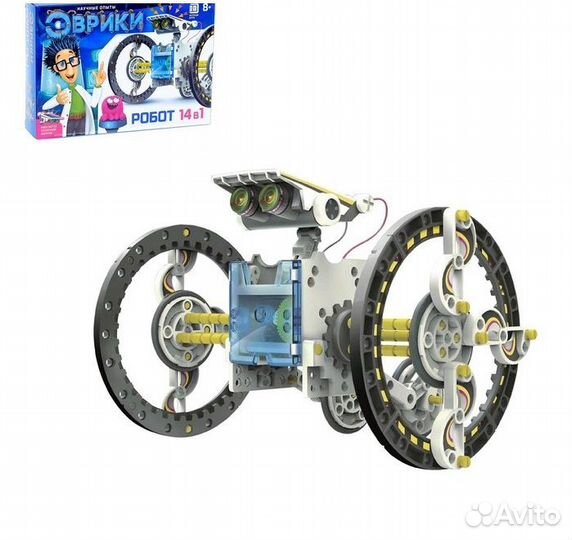 Конструктор электронный Эврики 14 в 1 роботы