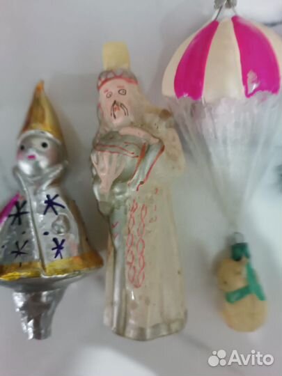 Елочные игрушки СССР