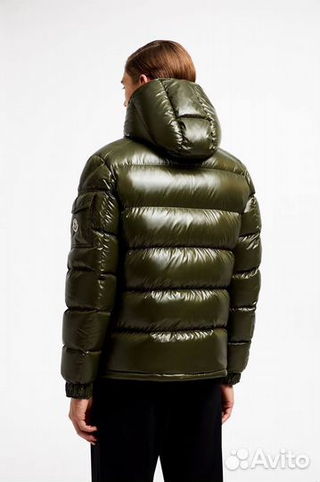 Пуховик Moncler Maya зеленый