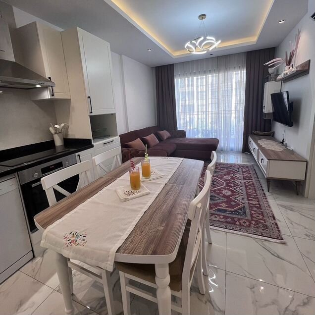 1-к. квартира, 55 м² (Турция)