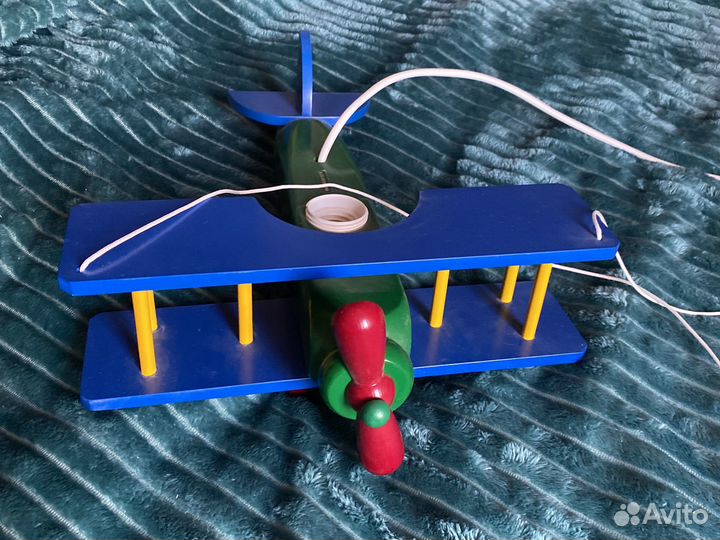 Светильник в детскую комнату, дерево