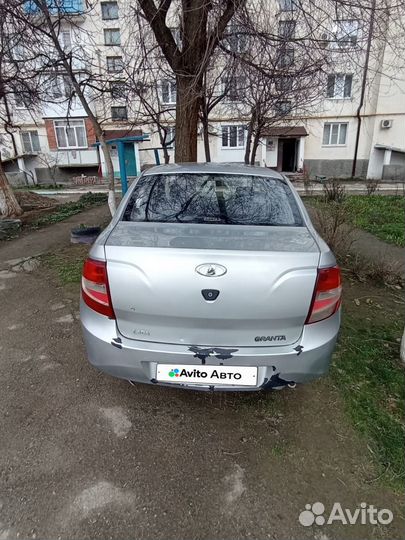 LADA Granta 1.6 МТ, 2012, битый, 168 469 км