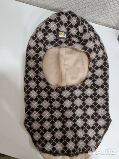 Шапка шлем для мальчика 52 54