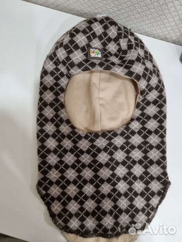 Шапка шлем для мальчика 52 54