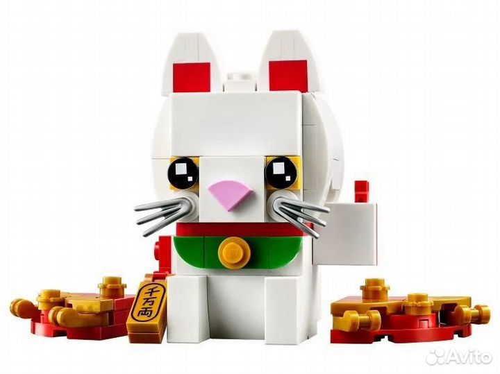 Новый Lego BrickHeadz 40436 Кот удачи