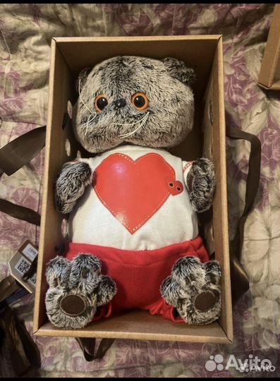 Игрушка кот басик