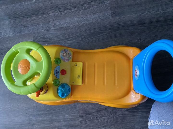 Машинка-каталка винни пух