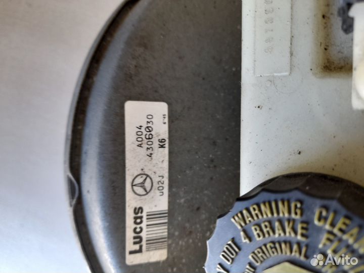 Мерседес CLK Вакуумный усилитель тормозов