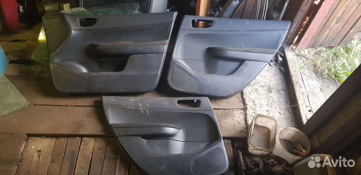 Дверные карты обшивки Пежо 307 peugeot 307