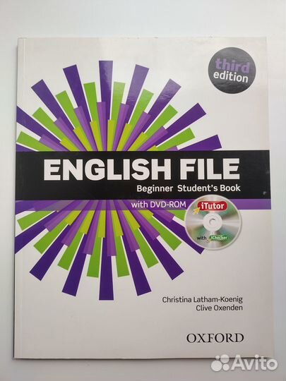 Новые учебники English File Beginner, комплект