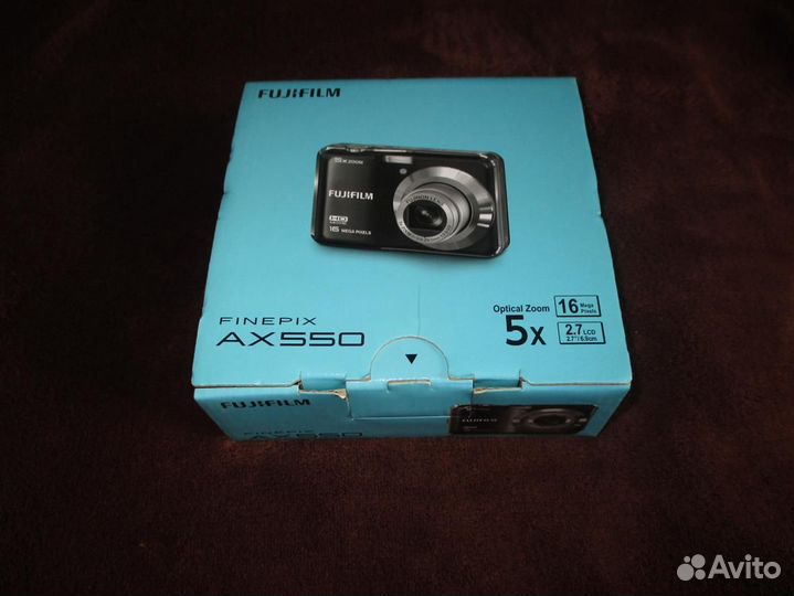 Цифровой фотоаппарат Fujifilm AX550 (неисправен)