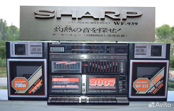 Магнитофон Sharp WF939Z Made in Japan