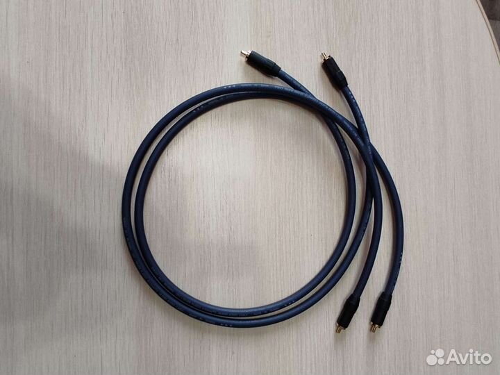 Межблочный кабель 2 rca -2rca, MPS, 1m