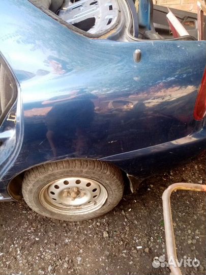 Задний крылья chevrolet lanos