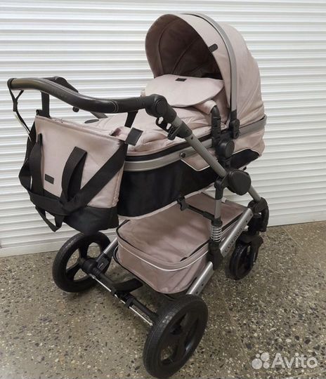Коляска 2 в 1 Люксмам 558 (бежевая )