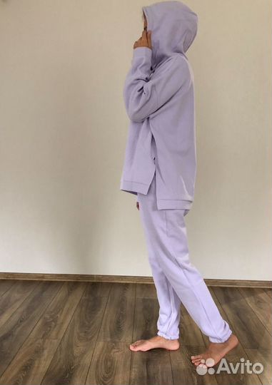 Костюм спортивный из ткани лапша
