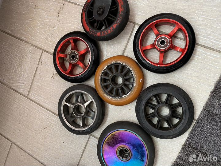 Запчасти для трюкового самоката