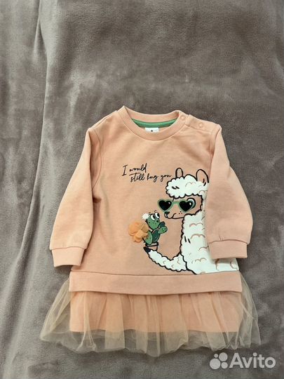 Платье для девочки 80