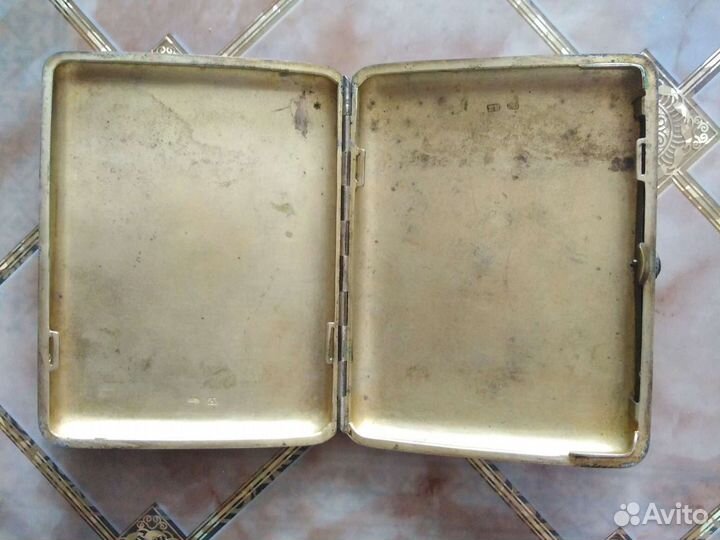 Портсигар серебряный СССР