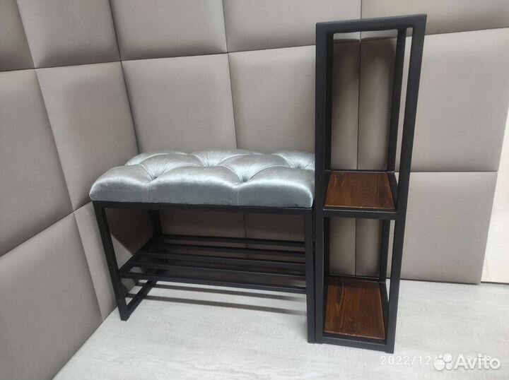 Этажерка напольная металлическая