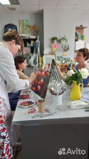 Проведение мастер классов по живописи